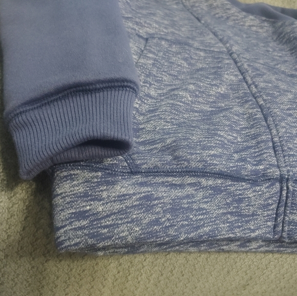 Sherpa jacket sweatshirt Hooded fleece Zip up boys Youth - Picture 3 of 12